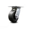 Service Caster 5 Inch Heavy Duty Top Plate Polyolefin Swivel Caster with Roller Bearing SCC SCC-35S520-POR - alternate 1
